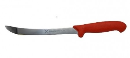 Giesser Filetkniv 18cm rødt plastskaft
