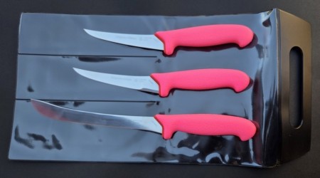 Giesser Premium Knivsett - Hot Pink